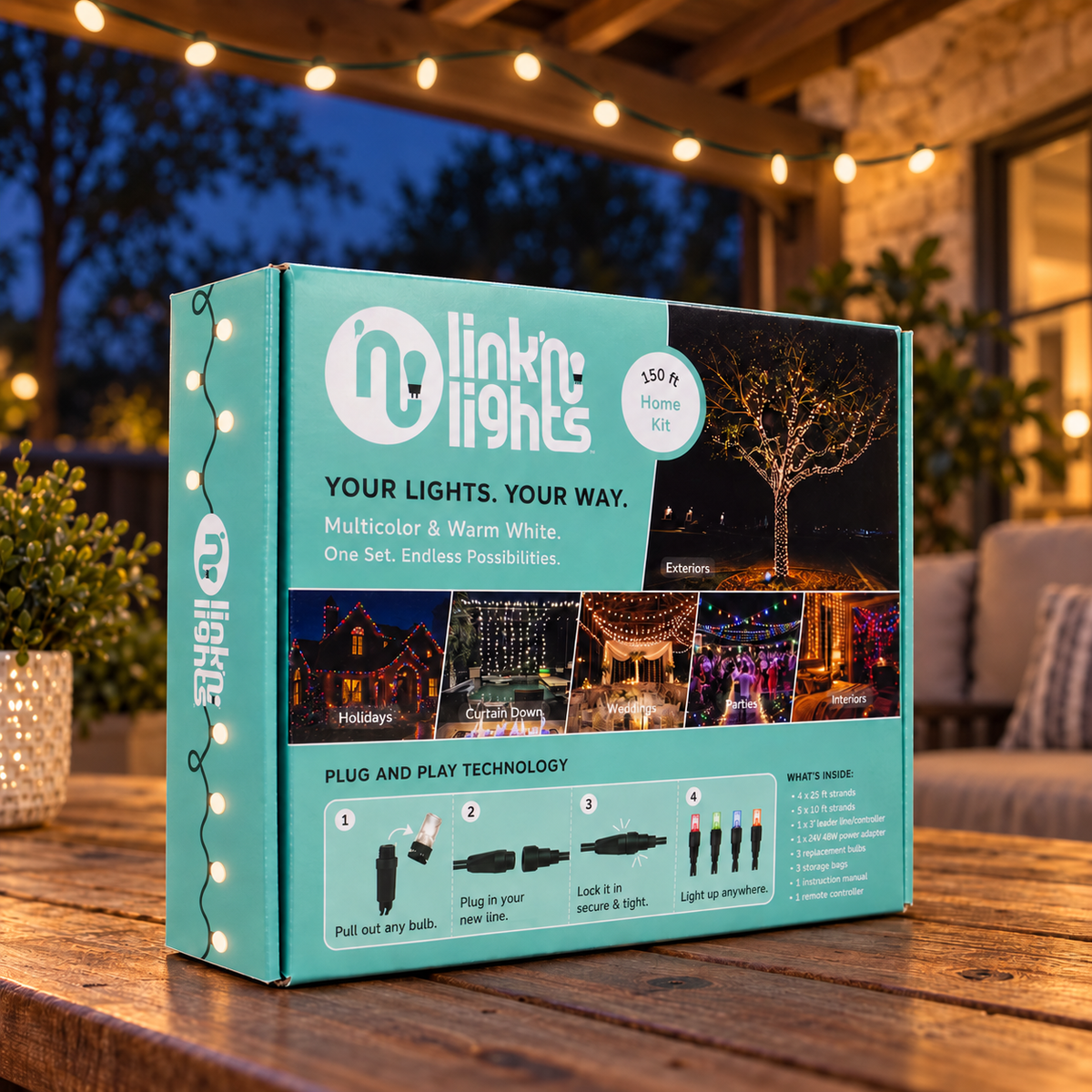 150 ft Home Kit - GENERATION 1.5